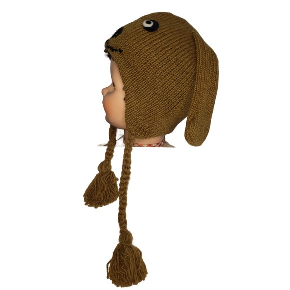 NIRVANA DESIGNS Handmade Puppy Dog Wool Children's Hat - NEW With Tags - Picture 4 of 15